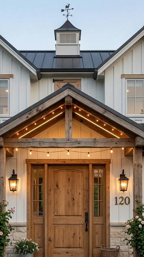Classic Outdoor Wall Lantern – Black Exterior Light