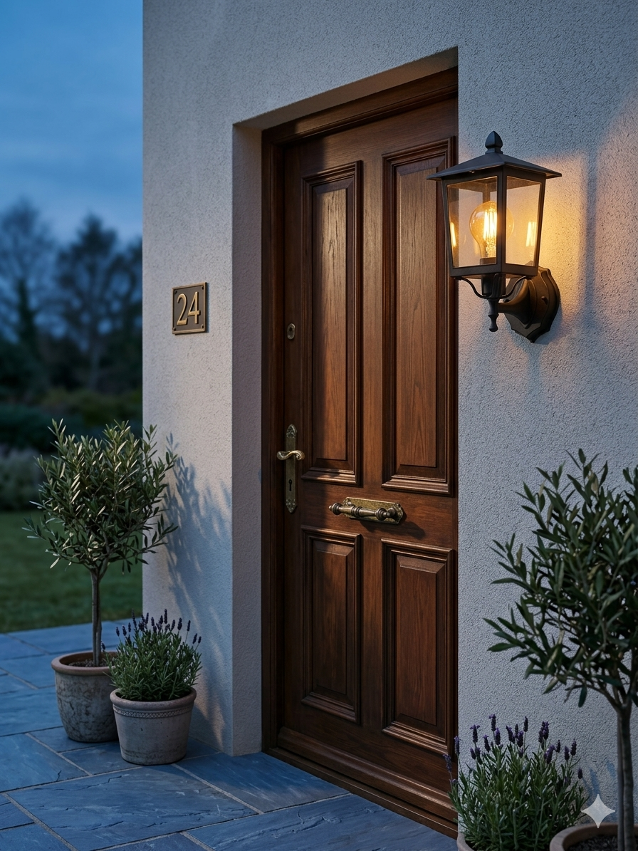 Lentern wall light