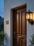 Classic Outdoor Wall Lantern – Black Exterior Light