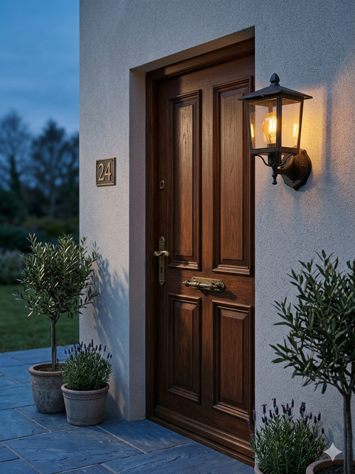 Lentern wall light