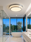 Double Aluminum Ring LED Ceiling Light – Modern Flush Mount Ceiling Fixture